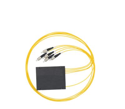 China FWDM / CWDM 1 X 4 Fiber Optic Cable Splitter FC / UPC For CATV / FTTX System for sale