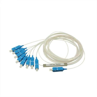 China Uso de Internet del PLC del solo modo del divisor de la fibra óptica del acoplador del SC/del ST/de FC en venta