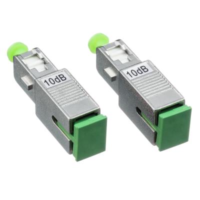 China 3dB SC/APC Fiber Optic Attenuator Fully Compatible With Low Ripple Broadband for sale