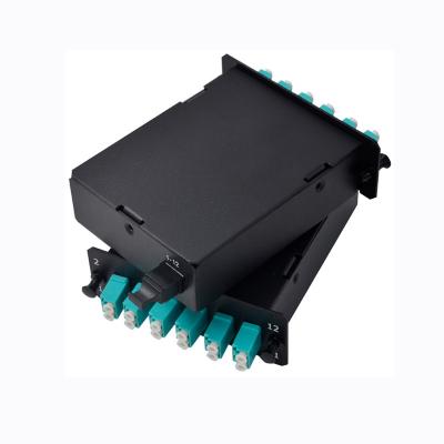 China MPO modificado para requisitos particulares al enchufe de la fibra óptica del solo modo FHD de LC/SC OS2 - N - casete del juego en venta
