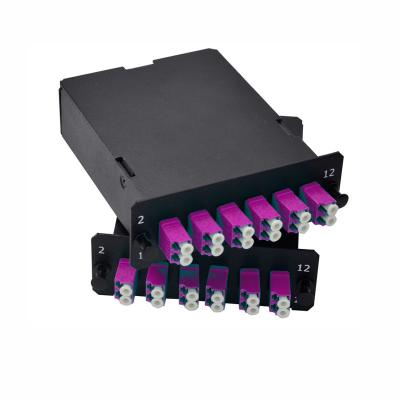 China Optical Fiber MPO Cassette Module Terminal Box For Fiber Optic Transmission System for sale