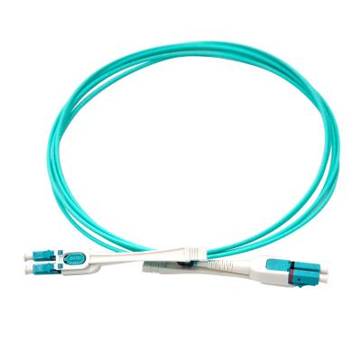 China Lc - cabo de remendo de fibra ótica do duplex do Lc, cabo de remendo da fibra ótica do único modo à venda