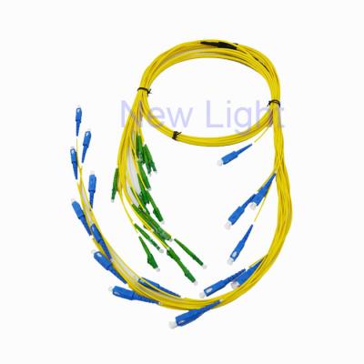 Chine Corde de correction optique optique recto de fibre de mode unitaire d'Uniboot de fibre de corde/duplex de correction de LC LC à vendre