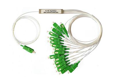 China 1 16 para fora no tipo diminuto divisor de fibra ótica do PLC com conector do SC à venda