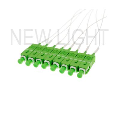 China 1*8 Fiber Optic With Connector 1x8 Steel Tube Sc Apc Gpon Plc Splitter 1/8 for sale