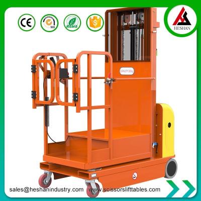 China Mobile Small Order Picker Electric 200kg Capacity With CE Certification for sale