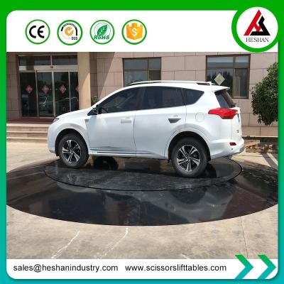 China 3T Rotating Car Display Turntable Parking System Automated for sale