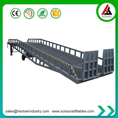 China 12 Ton Mobile Loading Dock Equipment Warehouse Loading Dock Hydraulic Ramp for sale