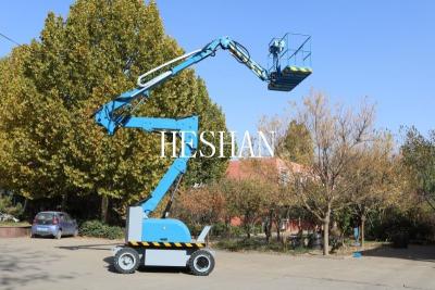 China 12-30m Lift Aerial Work Trailer Mounted Telescopic Articulated Hydraulic Cherry Picker for sale