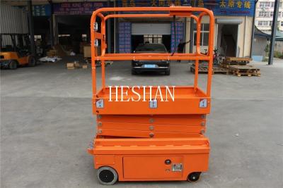 China 300kg Mobile Hydraulic Scissor Lift 3.9M Self Propelled Electric Scissor Lift for sale