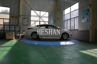 Chine Car Show motorisé de garage adapté aux besoins du client par plaque tournante portative de voiture tournant la plate-forme à vendre