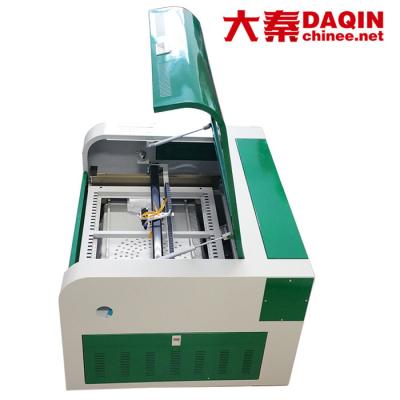 China 40w Co2 Daqin Laser Cutting Machine With Exhaust Fan Usb Port for sale