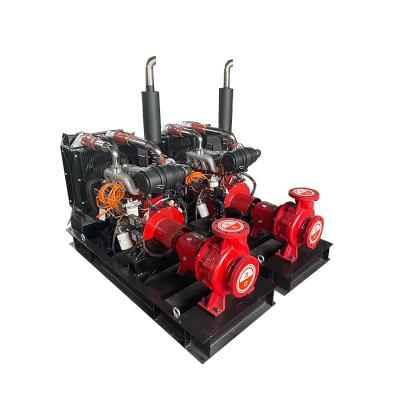 China IS Clean Water Diesel Engine Pumps 3500 Rpm for sale