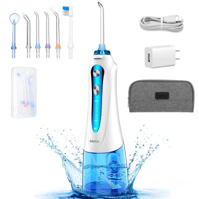 China OEM Battery Operated Water Flosser With Large Capacity Battery Dental Oral Irrigator for sale