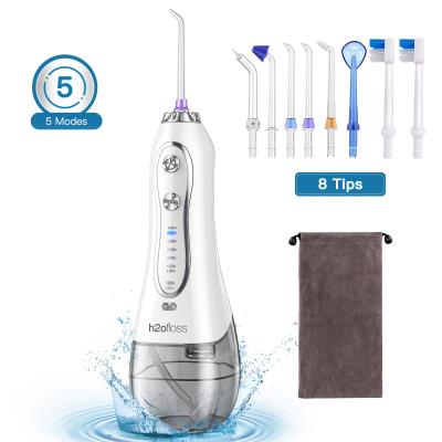 China Household Battery Operated Water Picks , IPX7 cordless dental flosser for sale