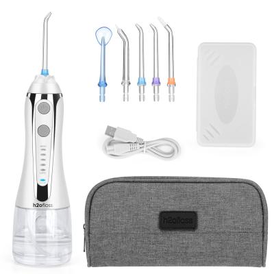 China 1400 pulse/min Electric Water Flosser , Multimode dental spa water flosser for sale