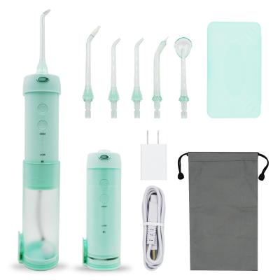 China Mini Oral Irrigator Water Flosser 2500mAh With 0.2L Water Tank for sale