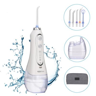 China Portable Battery Operated Water Flosser waterpik ABS Material for sale