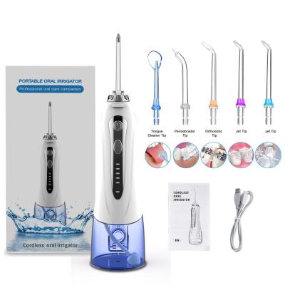 China Multimode Rechargeable Oral Irrigator , 2500mah water flosser for teeth for sale