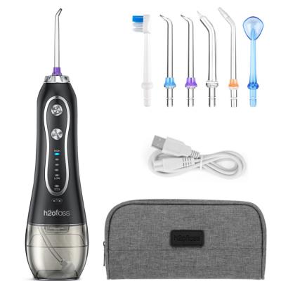 China Teeth Cleaning Ultrasonic Water Flosser Multimodes With Overheat Protection for sale