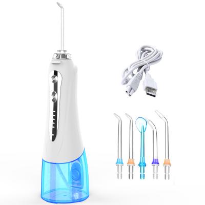 China USB Rechargeable Water Flosser 40-140PSI KC Approved for teeth for sale