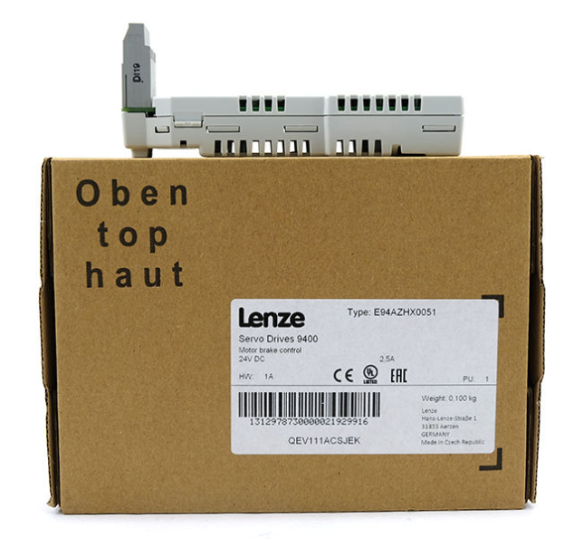 LENZE E94AZHX0051 Brake Control Module