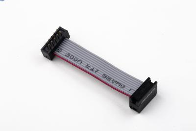 Китай Черные сборки кабеля ИДК плоские с штепсельной вилкой ПОГРУЖЕНИЯ, подгонянным электронным ленточным кабелем продается