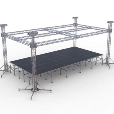 China Design Music Lighting Square Truss Aluminum Arch Roof Truss Frame For Sales for sale
