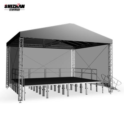 China Cheap Aluminum Anti Slip Plywood Stage Of Concert Equipment for sale