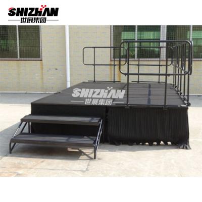China Custom Aluminum Manufacture Professional Outdoor Platform Cheap Aluminum Portable Stage For Sale for sale