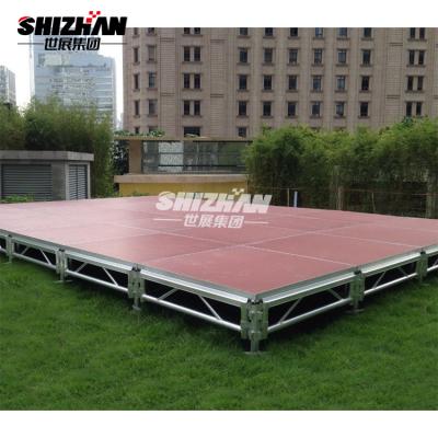 China Custom Aluminum CE Portable Outdoor Event Stage platform Used aluminum Folding Mobile Event Stages For Sale for sale