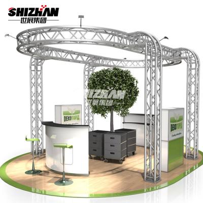 China Bolt Aluminum Truss Display 2m For Trade Show Booth Lighting Truss Display for sale