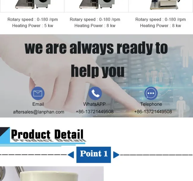 New Arrivals 5L Lab Vacuum Rotary Evaporator