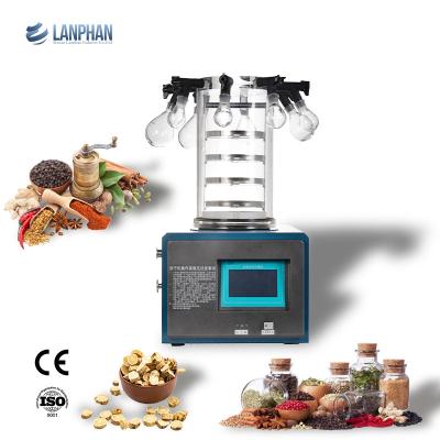 China Tabletop Laboratory Vacuum Freeze Dryer 520*600*400mm 0.1㎡ for sale