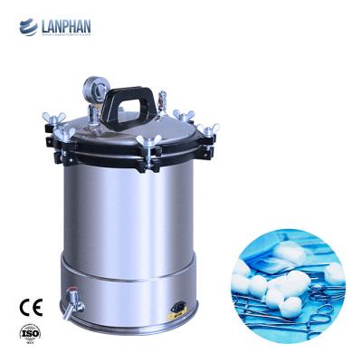 China Lanphan Mini Portable Autoclave Small Retort Sterilizer Machine  2kw for sale