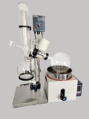 China Equipamento térmico da evaporação do condensador do vácuo do álcool etílico do evaporador giratório do laboratório à venda