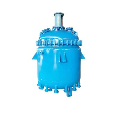 China Paddle 300L Chemical Reactor Cladding Cubic Glass Lined Reactor for sale
