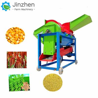 China Whosale Small Home Use Multifunctional Maize Peeler Sheller Thresher Corn Peeling Shelling Threshing Machine for sale