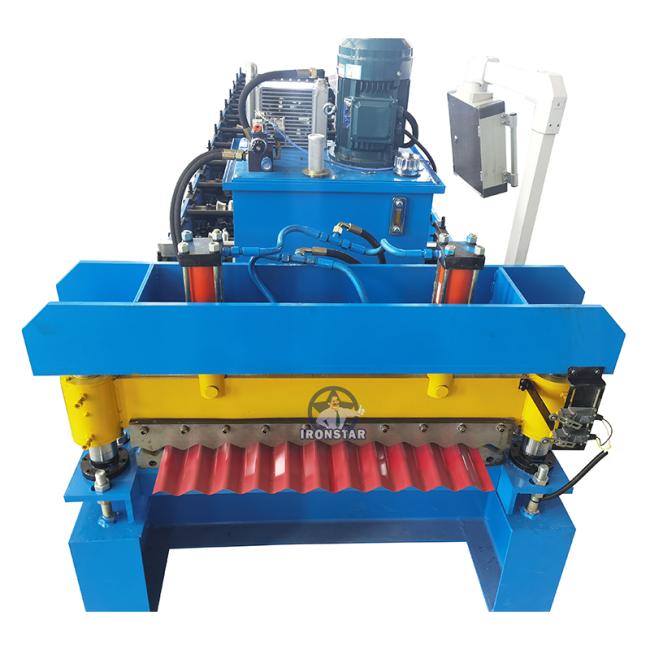 836 corrugated Roll forming machine 1