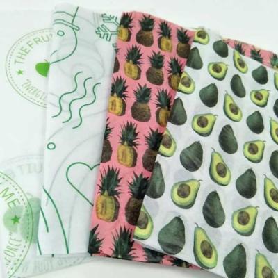 China Pera de papel blanca de la prenda impermeable de la categoría alimenticia de embalaje de la fruta en venta