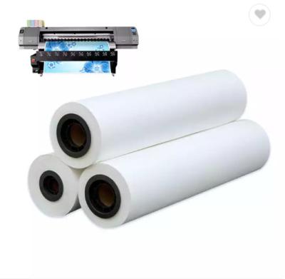 China 60gsm Dye Sublimation Heat Transfer Paper Roll For Sportswear Printing for sale