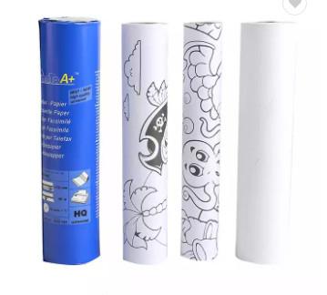 China Compatible Dye And Pigment Ink CAD Plotter Paper Roll 0.1mm Thickness for sale