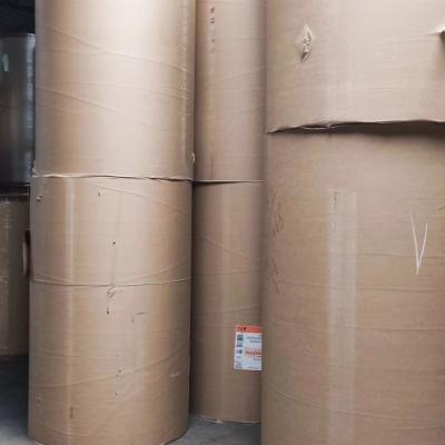 Chine Papier d'emballage brun Papier d'emballage kraft Rouleau de papier brun Ruban kraft à vendre