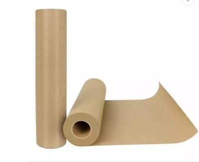 China Brown Kraft Wrapping Paper 85gsm 100% Recycled Material Roll for sale