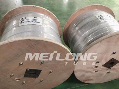 China A linha de controle de aço inoxidável tubulação bobinou a tubulação do metal com tolerâncias dimensionais apertadas à venda