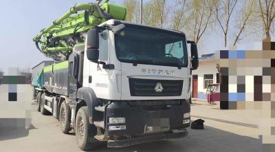 China Used Zoomlion 63m Boom Concrete Pump Truck 13804×2550×4000mm for sale