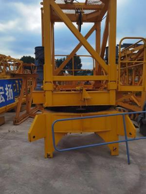 China YOM 2017 Zoomlion Flat Top Tower Crane 6015A-10F With Lifting Capacity 10t Tip Load 2.5t for sale