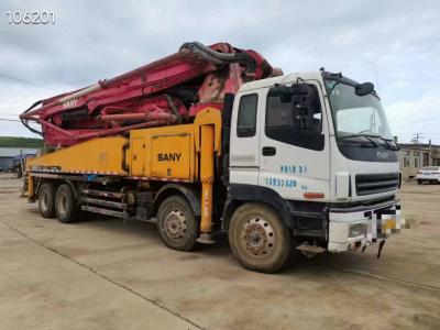 China High Performance Sany Used Concrete Pump Truck 52m In China Yard For Construction for sale