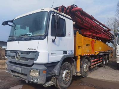 China 2013 Sany 56m 120-180m3/H Used Concrete Pump Truck With Hydraulic Pump For Fast Construction for sale