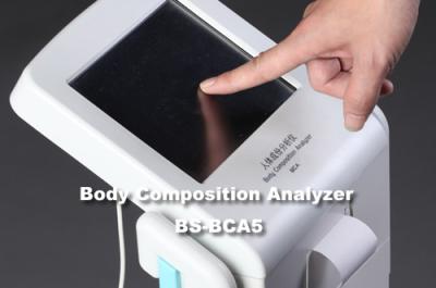 China Gordura corporal aprovada do CE que verifica a máquina com o painel de controle colorido do tela táctil da escala grande à venda